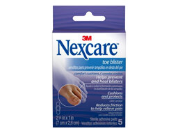 Nexcare Toe Blister Cushions and Protects - 5 pads