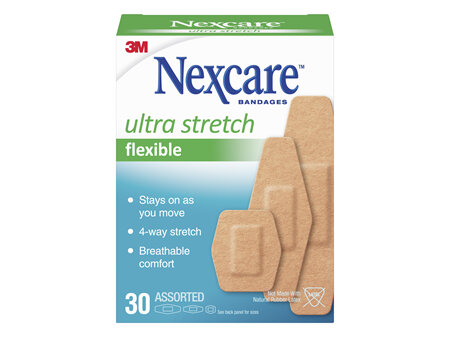 Nexcare™ Ultra-Stretch 30 Assorted Strips