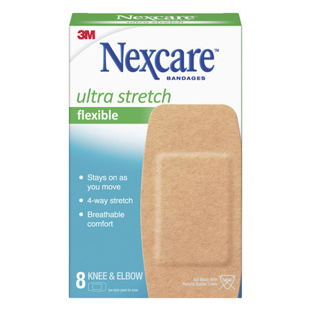 Nexcare Ultra Stretch Flex Knee & Elbow 8