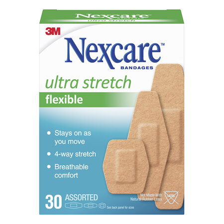 Nexcare Ultra Stretch Flexible 30 Asstd