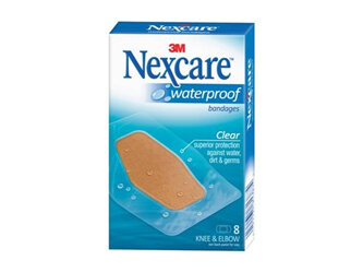 Nexcare W/Proof Bndge Knee&Elbow 8