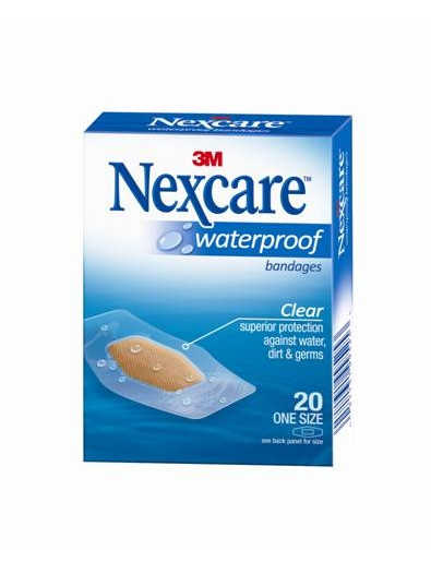 Nexcare W/Proof Bndge One Size 20