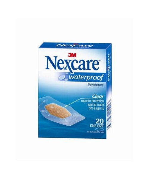 Nexcare W/Proof Bndge One Size 20