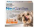 NexGard Chewables for Very Small Dogs (2-4 kg) 3 pack