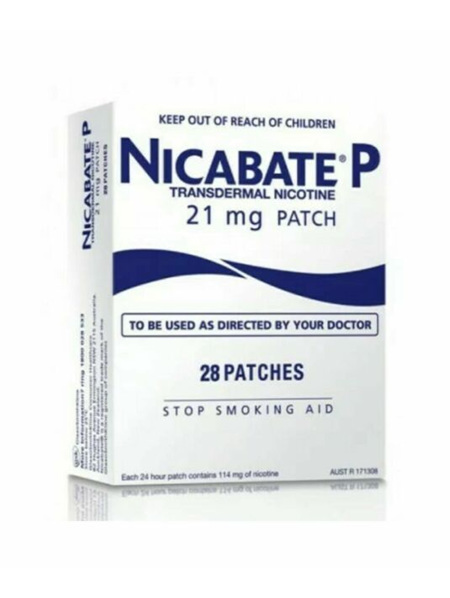 Nicabate P Patch 21mg/24Hr 28