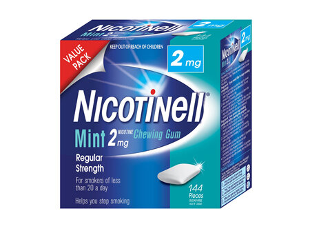 Nicotinell Gum 2mg Mint 144 Pieces