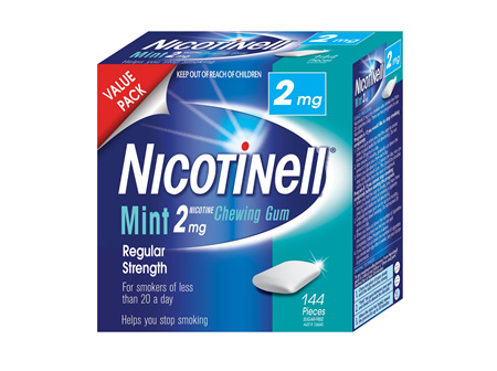 Nicotinell Gum Mint 2mg 144Pk