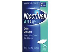 NICOTINELL GUM MINT 4MG24