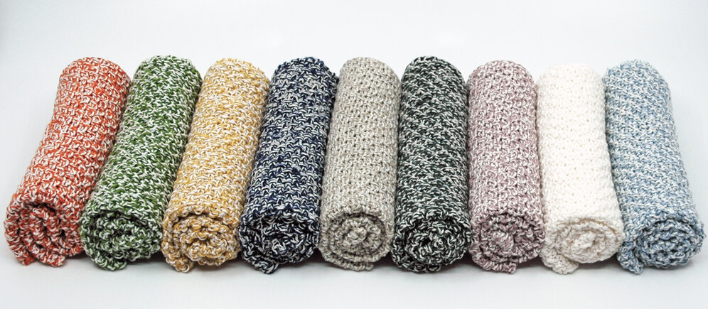 nine colours cotton/linen cloths