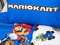 Nintendo Mario Checkers Reversible Single Duvet Cover Set