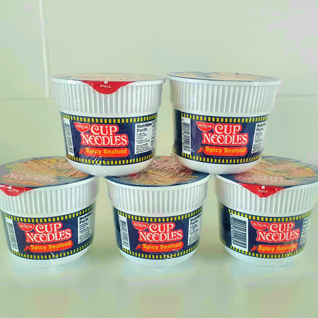 NISSIN CUP NOODLES SPICY SEAFOOD 40g