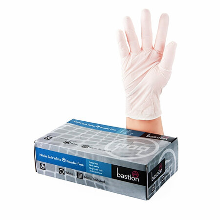 Nitrile Soft White Gloves