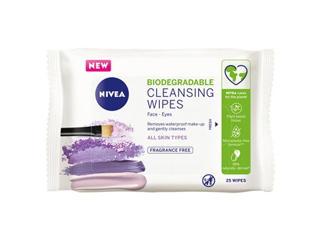 Nivea Biodegradable Cleansing Wipes 25