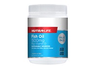 NL Fish Oil 1500mg +Vit. D 180caps