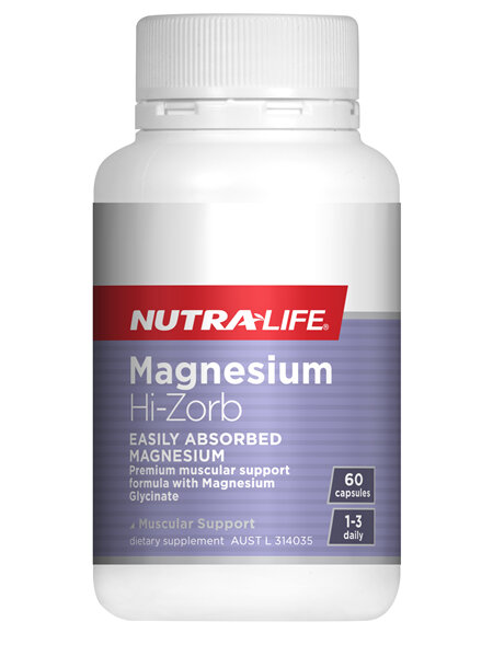 NL Magnesium Hi-Zorb 60Cap