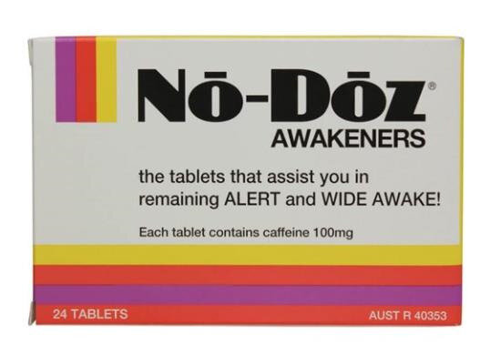 NO-DOZ AWAKENERS - CAFFEINE 100MG 24 TABLETS