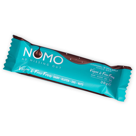 NOMO Creamy Caramel Sea Salt Bar 38g