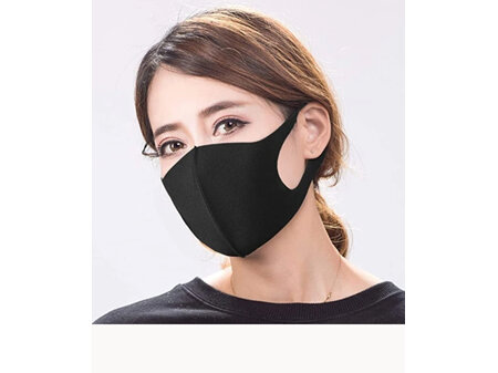 Non-Med Reuse Fashion Blk Mask 1Pc