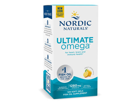 NORDIC Ult. Omega Lemon 120s/gel