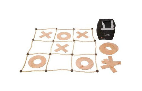 Noughts & Crosses - Wood - GAME