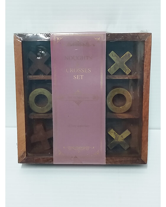 #noughtsncrosses#puzzle#game#brass#wood