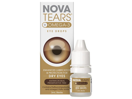 Novatears Omega 3 Eye Drops 3mL