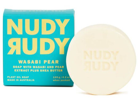 NudyRudy Wasabi Pear Soap 120g