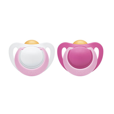 Nuk Genius Latex Soother 0-2 Months - 2 Pack