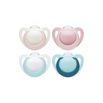 NUK Genius Silicone Soother 6-18mth 2pk