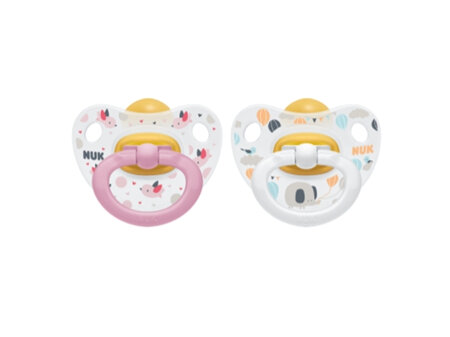 NUK Latex Soother size 2 colour 2pk