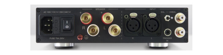 NuPrime ST-10 power amplifier rear