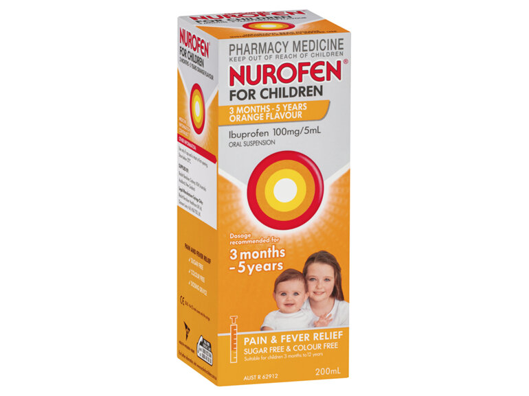 Nurofen Child 3 Months-5 Years Orange 200mL