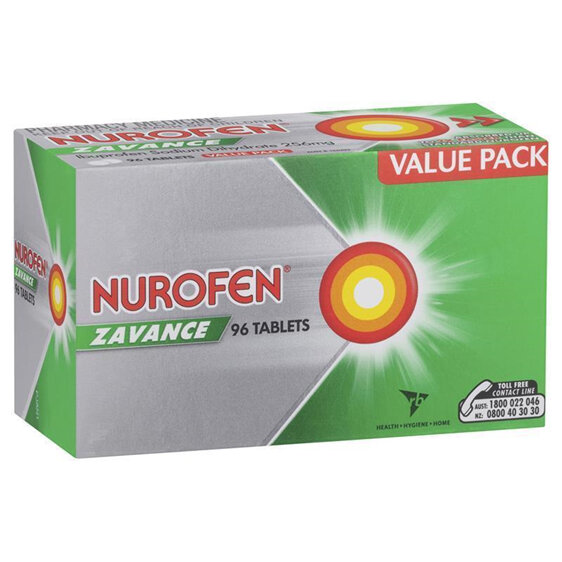 Nurofen Core / Zavance Prepack