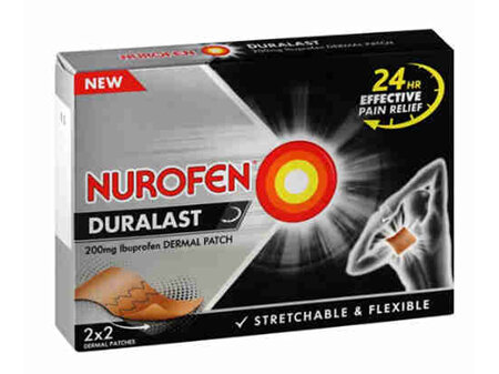 NUROFEN Duralast Patch 200mg 4pk