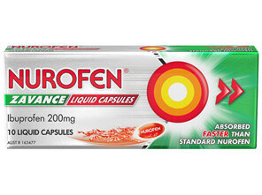 Nurofen Zavance Liquid Capsules 10 pack