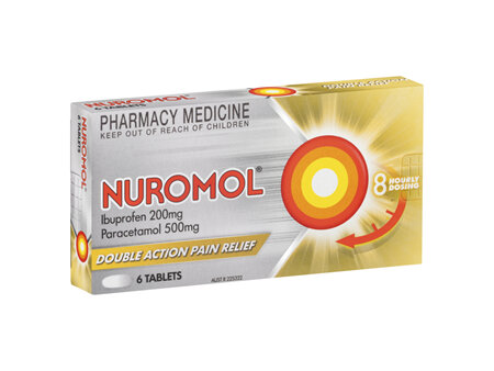 Nuromol Dual Action Tablets 6