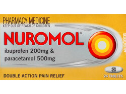 Nuromol Ibuprofen 200mg + Paracetamol 500mg - 24 tabs