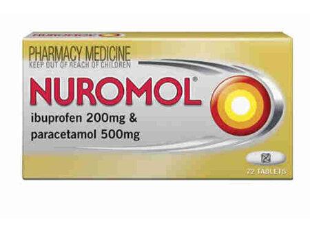 NUROMOL Tablets 72s