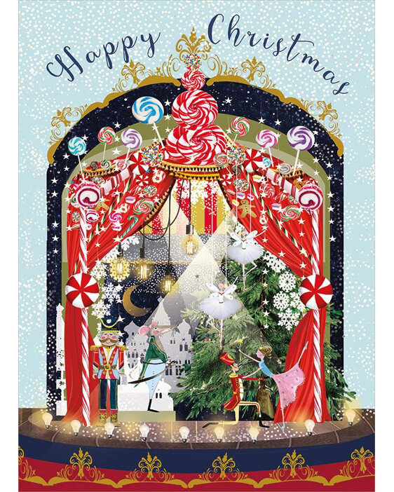 Nutcracker Ballet Christmas Card