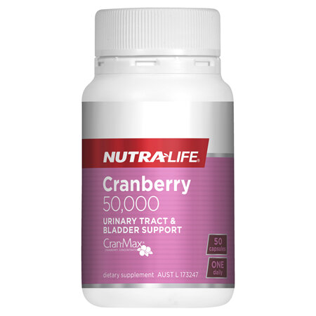 Nutra-Life Cranberry 50,000 50 Capsules