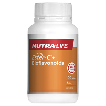 Nutra-Life Ester-C 1000mg + Bioflavonoids 100 Tablets
