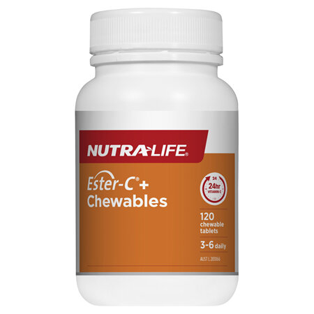 Nutra-Life Ester-C + 500 120 Chewable Tablets