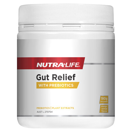 Nutra-Life Gut Relief with Prebiotics 180G Oral Powder