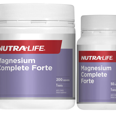 Nutra-Life Magnesium Complete Forte 200+50 Capsules