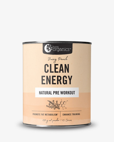 Nutra Organics Clean Energy Powders - 250g