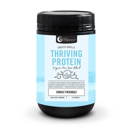 Nutra Organics Organic Thriving Protein Exotic Vanilla 450g