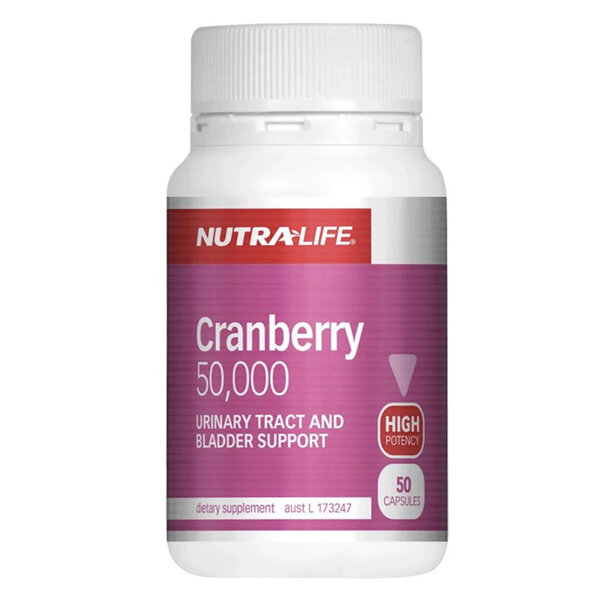 Nutralife Cranberry 50000mg 50 capsules