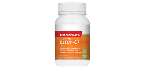 Nutralife Ester C 500 120 Chewable Tabs