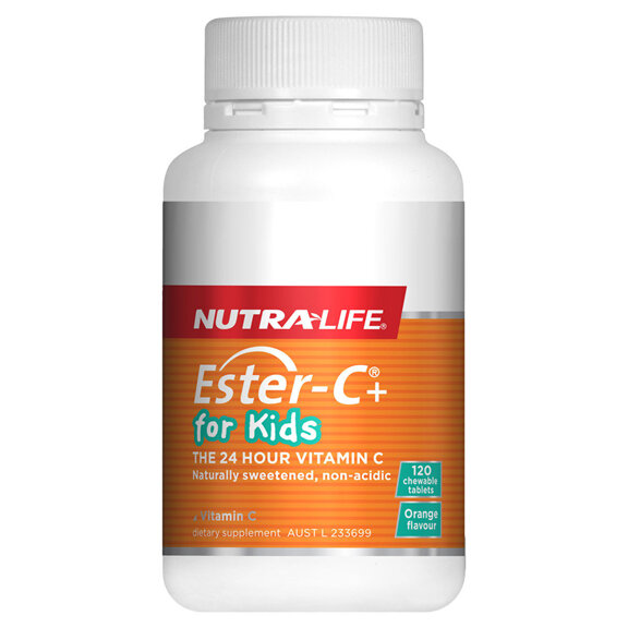 NutraLife Ester C for Kids 120 Tablets