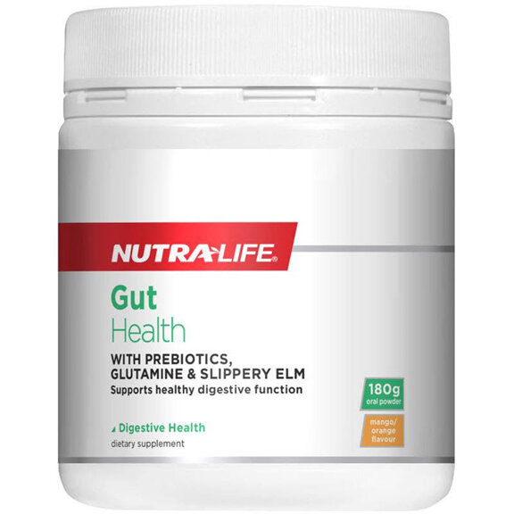 NutraLife Gut Health Powder with Prebiotics 180g